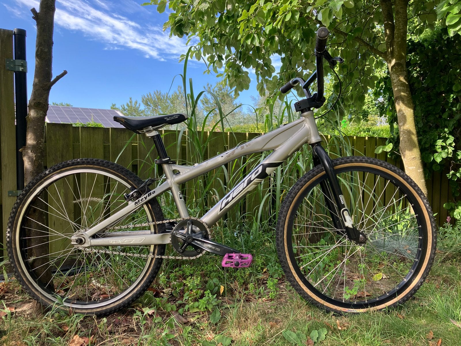Haro SX24 Pro XL Cruiser BMX - Zilver/Zwart, Fietsen en Brommers, Ophalen, 24 inch of meer, Gebruikt, Velgrem