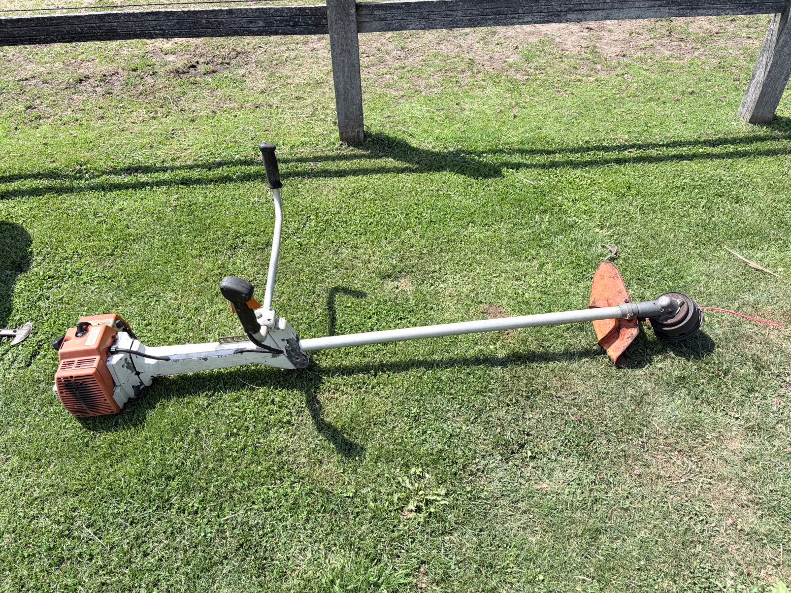 Stihl bosmaaier FS550, Tuin en Terras, Bosmaaiers, Ophalen, Gebruikt, Benzine