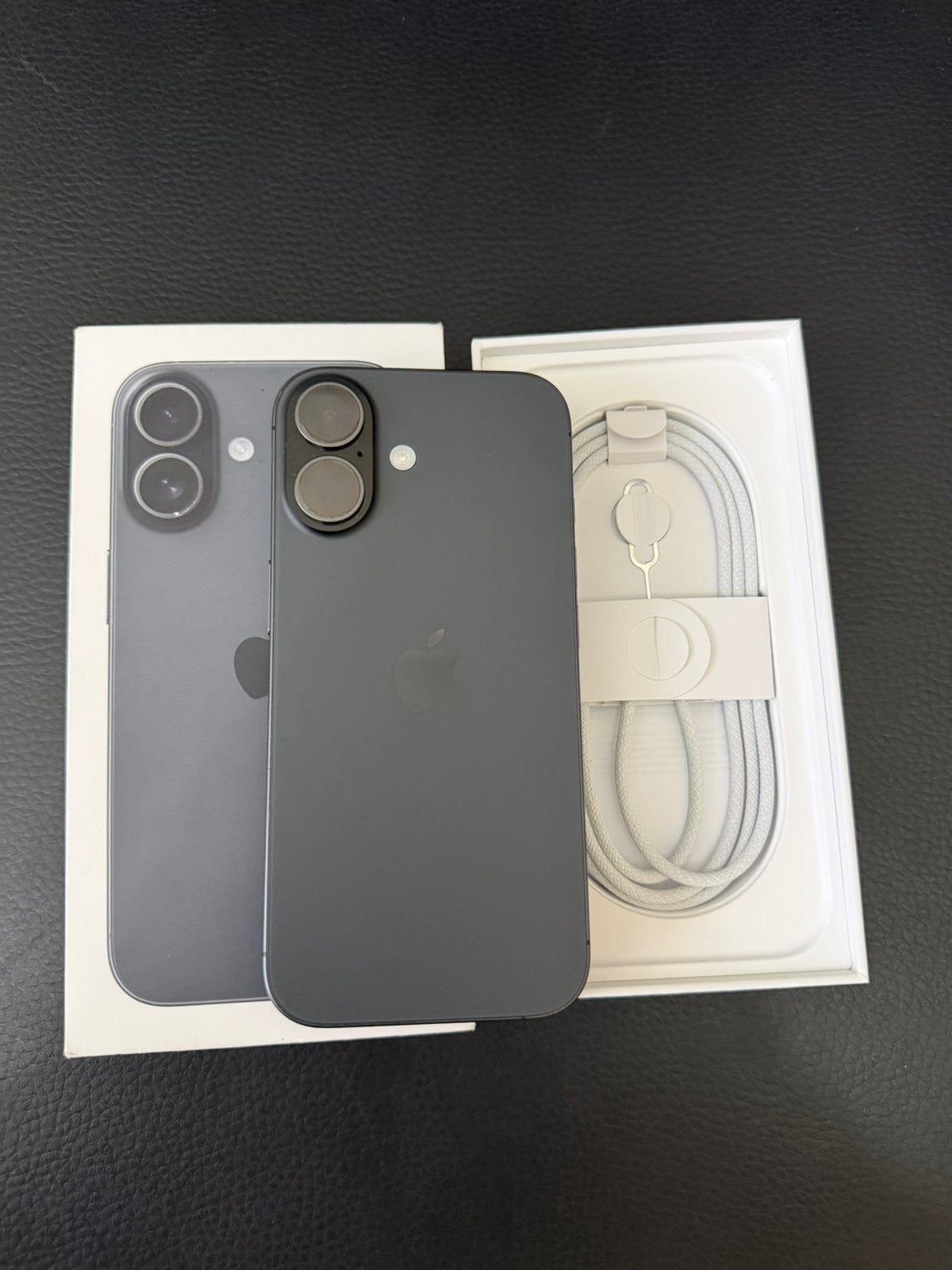 iPhone 17 256gb Black Compleet in Doos + Bon & Garantie, Overige modellen, Zwart, Zo goed als nieuw, Zonder simlock