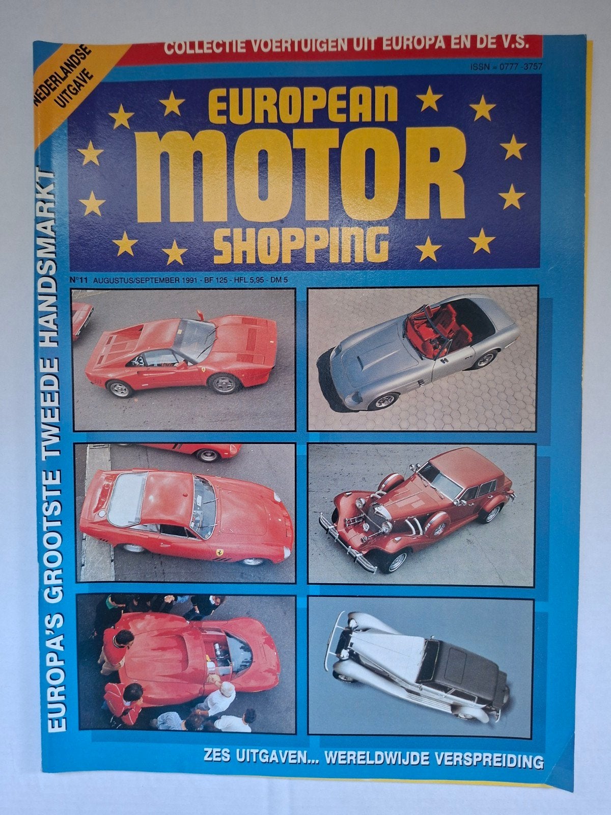 European Motor Shopping Magazine - Augustus/September 1991, Ophalen of Verzenden, Gelezen