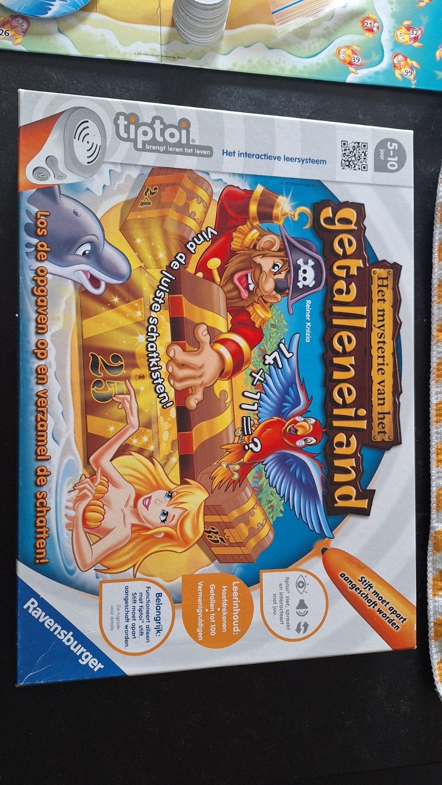 Tiptoi Het Mysterie van het Getalleneiland, Ophalen of Verzenden, Zo goed als nieuw, Rekenen