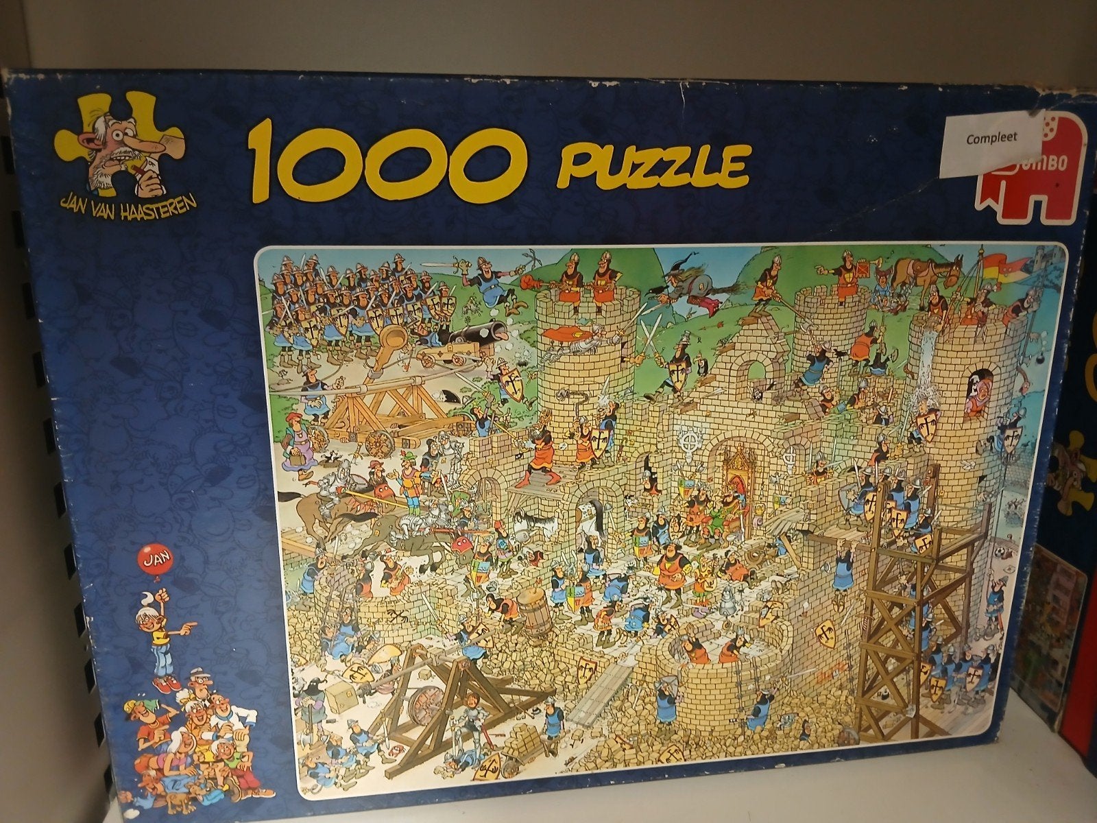 jan van haasteren puzzel, Ophalen of Verzenden, 500 t/m 1500 stukjes, Zo goed als nieuw