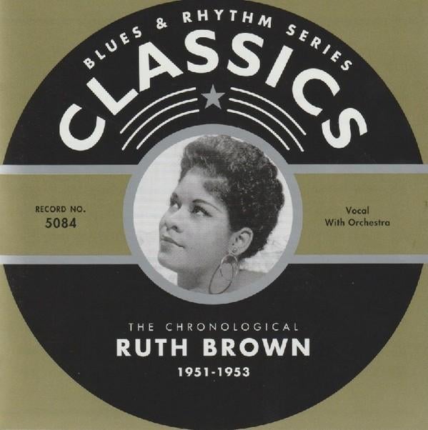Ruth Brown ‎– The Chronological Ruth Brown 1951-1953 CD, Ophalen of Verzenden, 1940 tot 1960, Gebruikt, Jazz