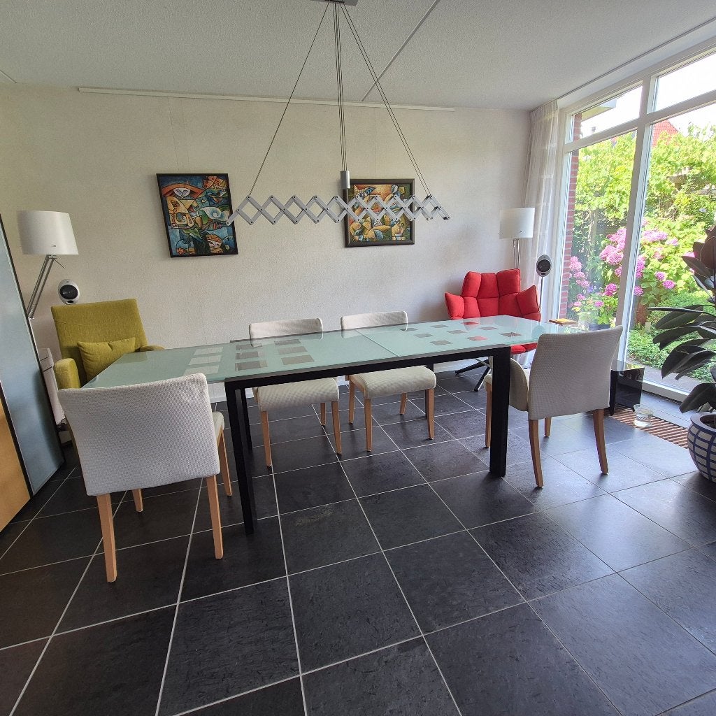 Design eettafel Ligne-Roset, Ophalen, 50 tot 100 cm, 150 tot 200 cm, Modern