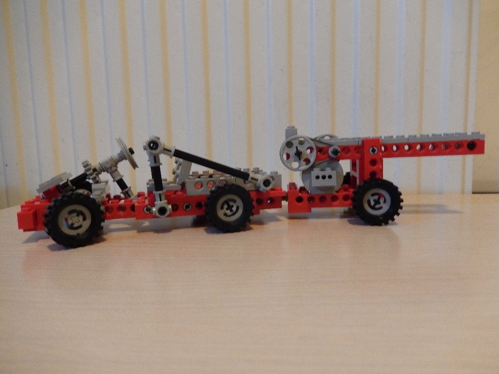 LEGO vintage 8055 technic met afstandsbediening., Overige merken, Auto, Groter dan 1:32, Ophalen of Verzenden