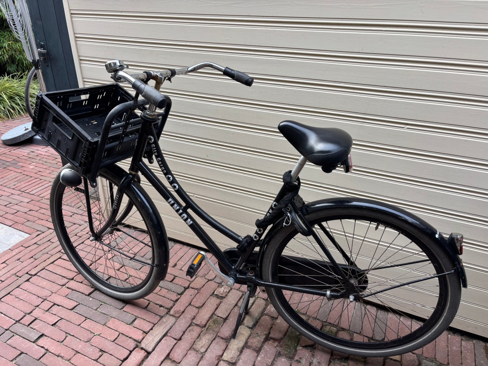 Union Damesfiets, Ophalen, Gebruikt