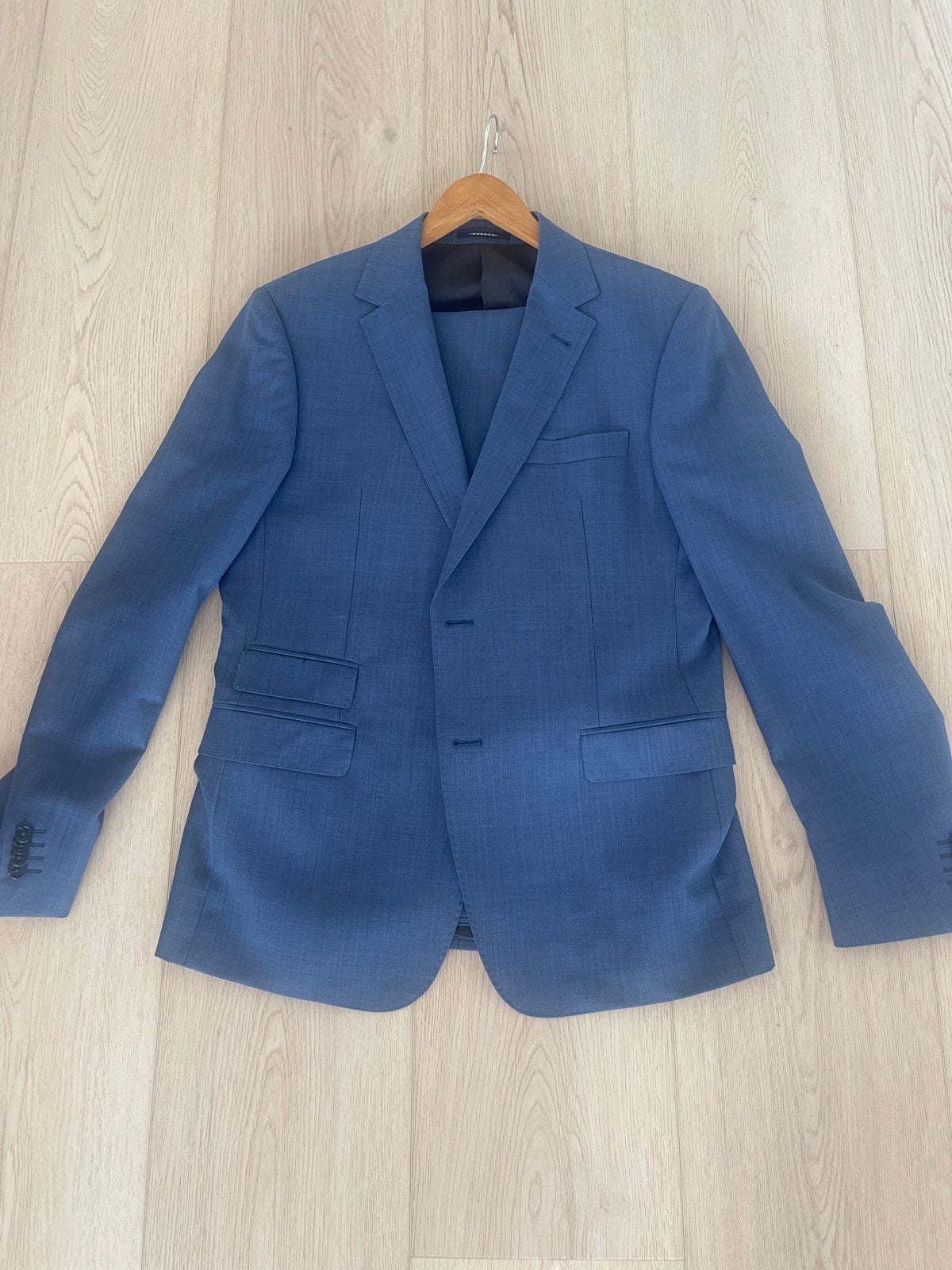 Van Gils kostuum maat 52 - Zo goed als nieuw, Ophalen of Verzenden, Zo goed als nieuw, Maat 52/54 (L), Blauw