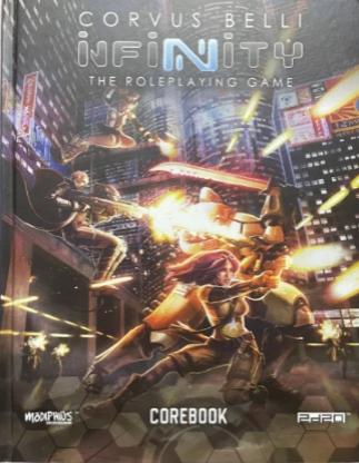 Corvus Belli Infinity The Roleplaying Game Core Book, ., Overige soorten, Ophalen of Verzenden, Zo goed als nieuw