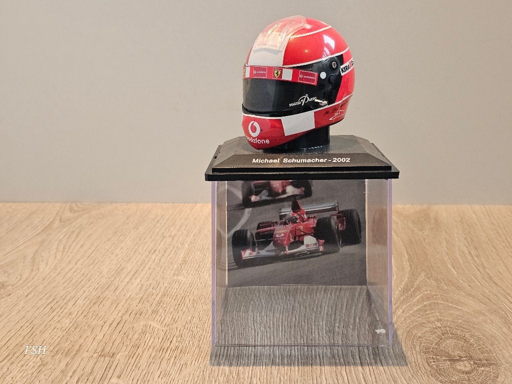 Helm 1:5, Michael Schumacher, 2002, SPARK., Verzamelen, Ophalen of Verzenden, Zo goed als nieuw, Formule 1
