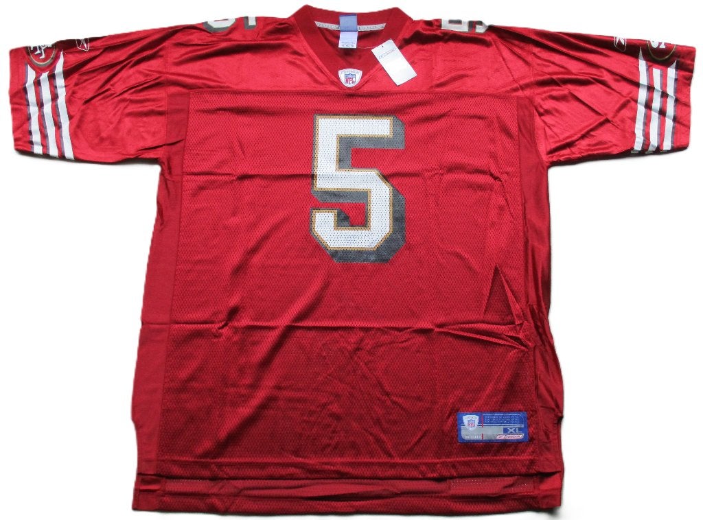 REEBOK SAN FRANCISCO 49 ERS GARCIA NFL FOOTBALL JERSEY, Info@taurusvintage.nl, Nieuw, WEG EN LAND, Ophalen of Verzenden
