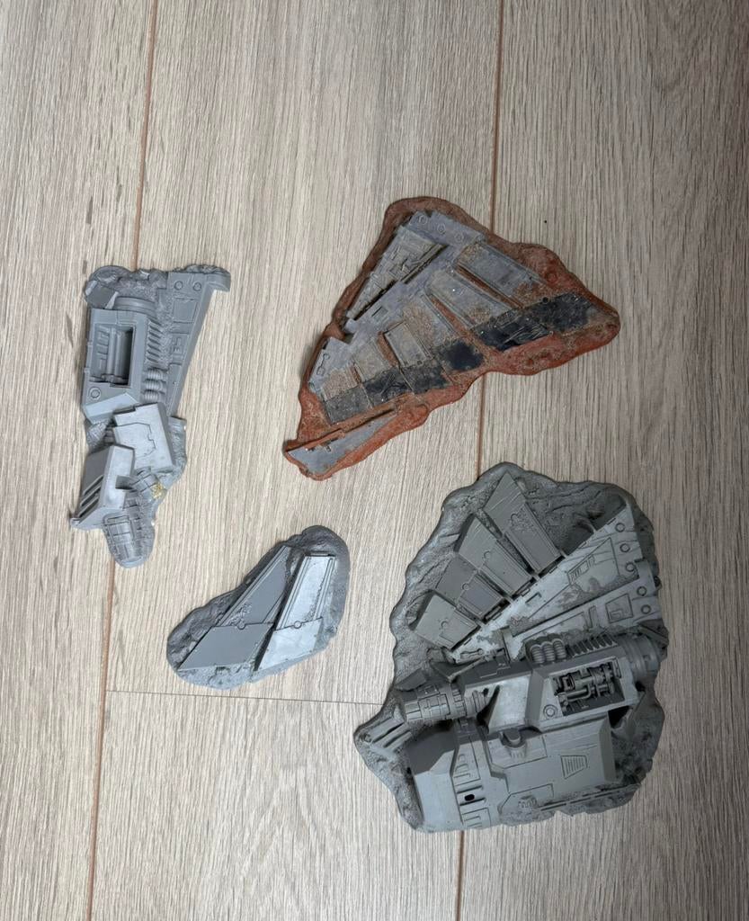 Warhammer 40k Battle for Macragge terrain, Hobby en Vrije tijd, Wargaming, Ophalen of Verzenden, Zo goed als nieuw, Warhammer