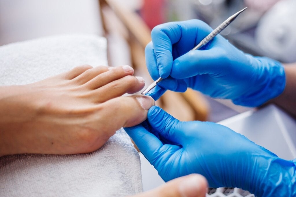 Omgev. Amersfoort Verg. €50,= Examen model Pedicure 2 Juni, Nagels lakken
