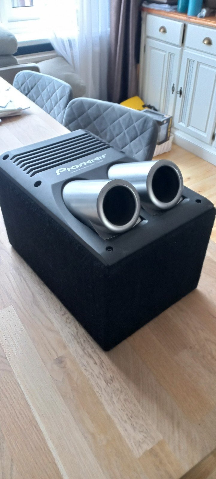 Pioneer TS-WX206A actieve subwoofer systeem, Gebruikt, Subwoofer, 60 tot 120 watt, Ophalen