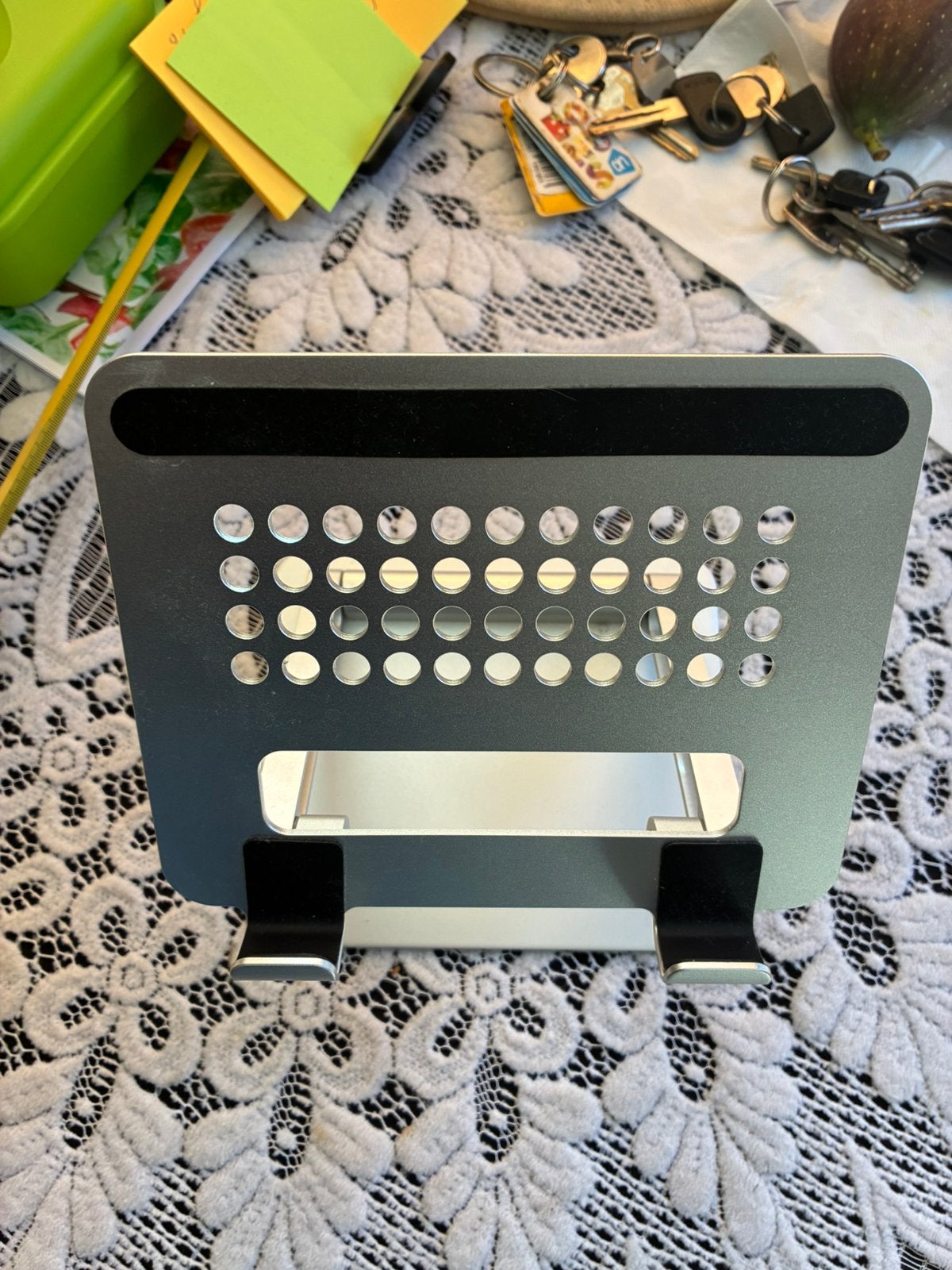 Aluminium tablet houder verstelbaar in hoogte, Ophalen of Verzenden