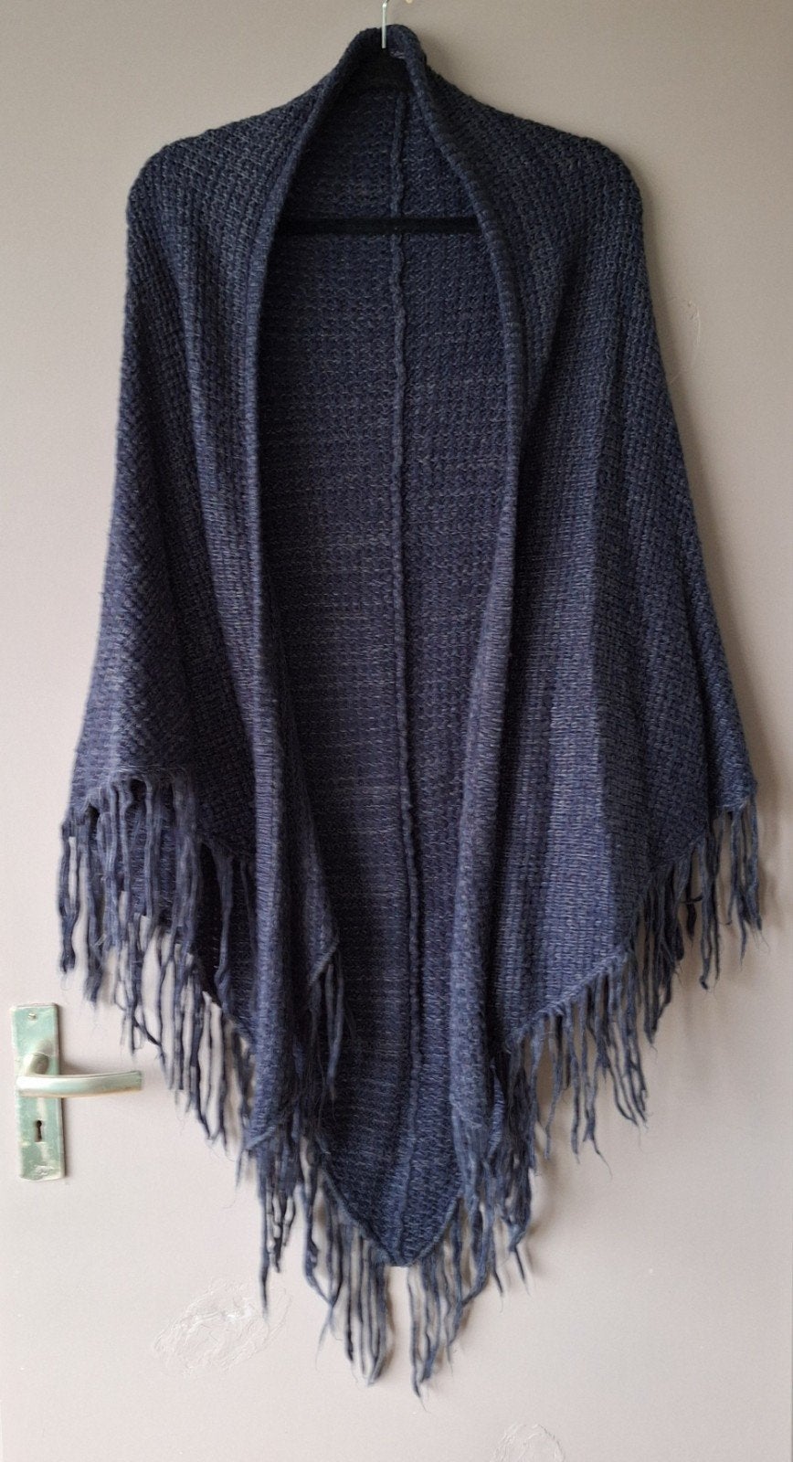 Mar Collection Woman Omslagdoek Onesize - Donkerblauw, Blauw, Ophalen of Verzenden, Zo goed als nieuw, Maat 38/40 (M)