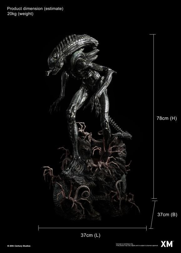 XM Studios Alien Hive Warrior, Verzamelen, Beelden en Beeldjes, Verzenden, Nieuw, Fantasy