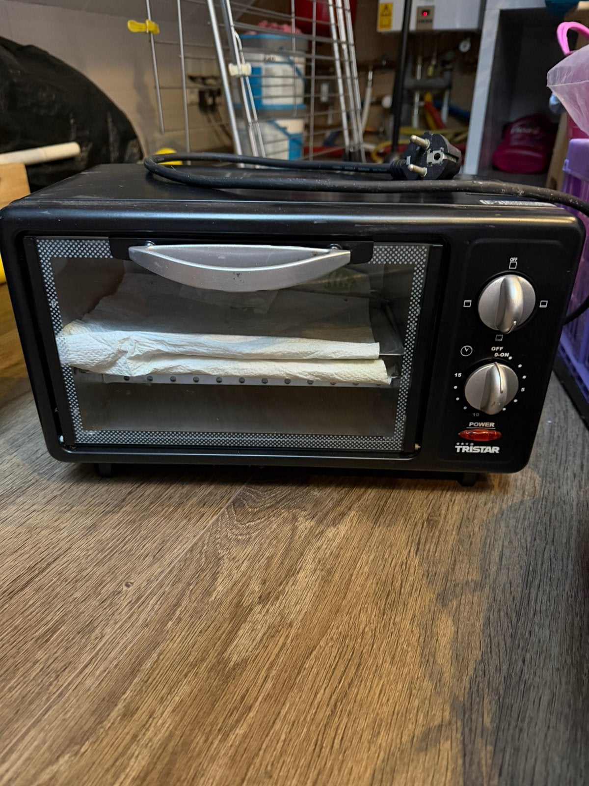 Tristar Mini-oven - Compact en Handig, Ophalen, Zo goed als nieuw, Minder dan 45 cm