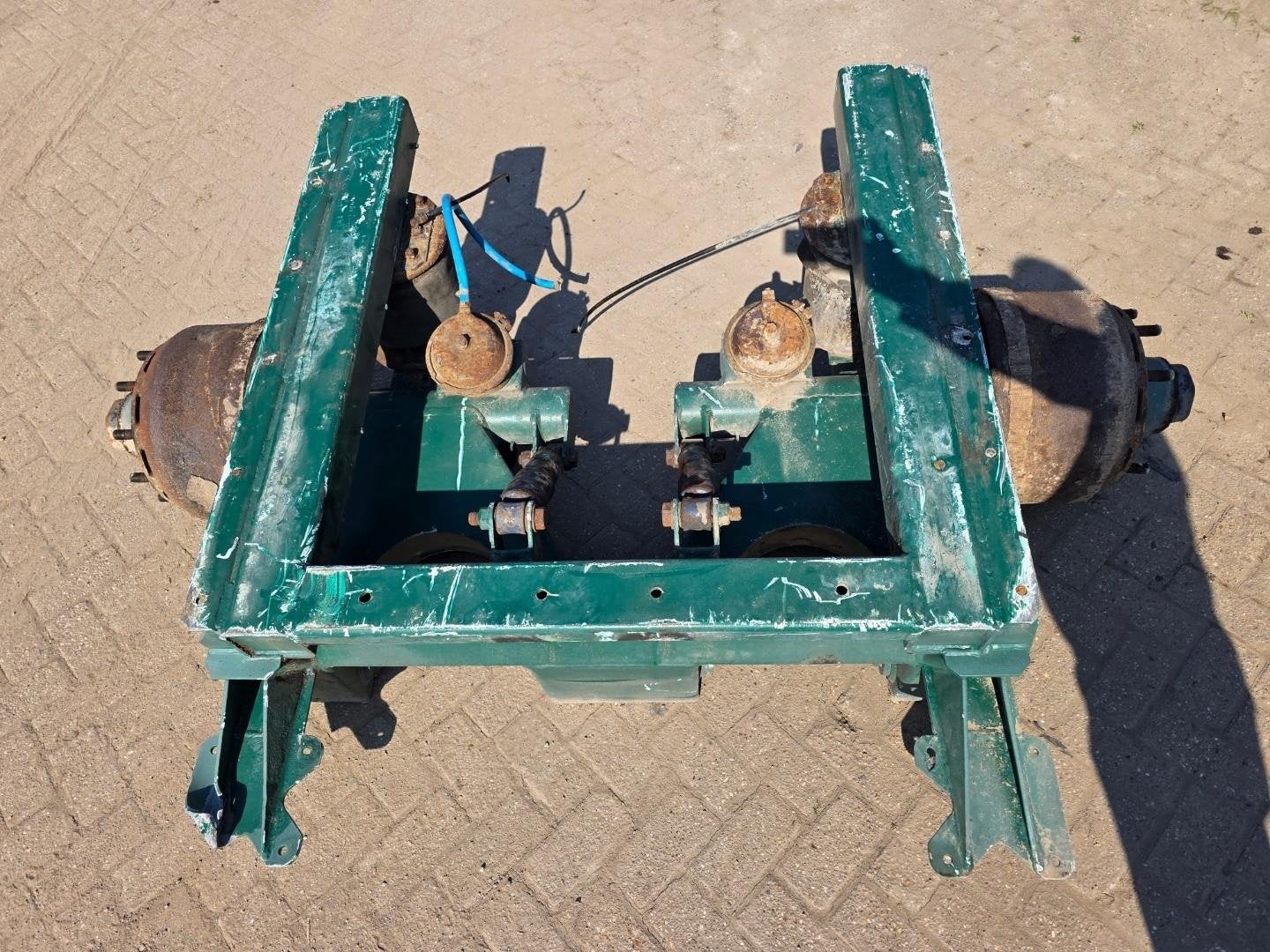 ROR Drawbar axle - Drum Schamelas - Trommelremmen - Luchtver, Gebruikt, Overige typen, ROR