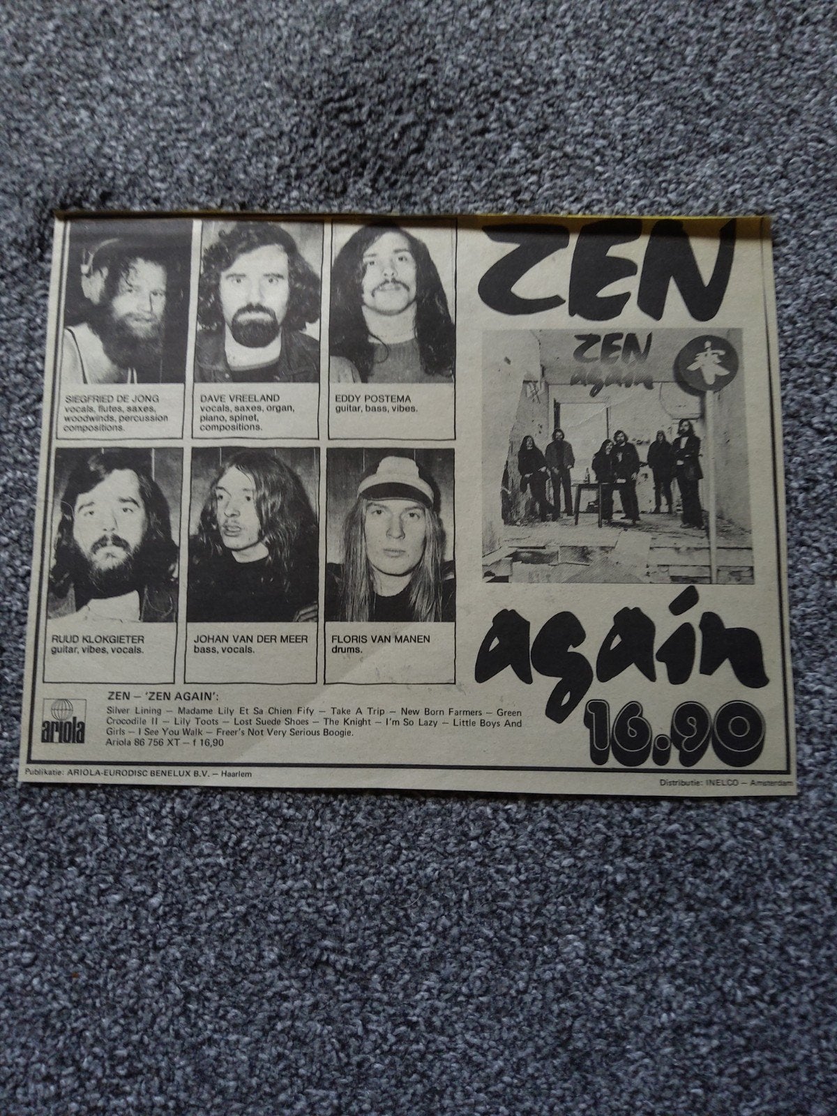 Zen:  De bezetting van Zen again, Ophalen of Verzenden, Boek, Tijdschrift of Artikel
