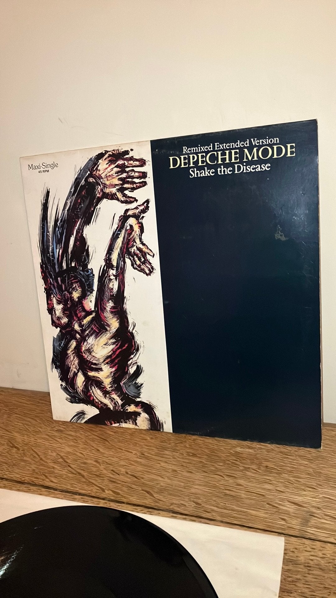 Depeche mode-Shake the Disease maxisingle 12”, Gebruikt, Pop, Ophalen of Verzenden, 12 inch
