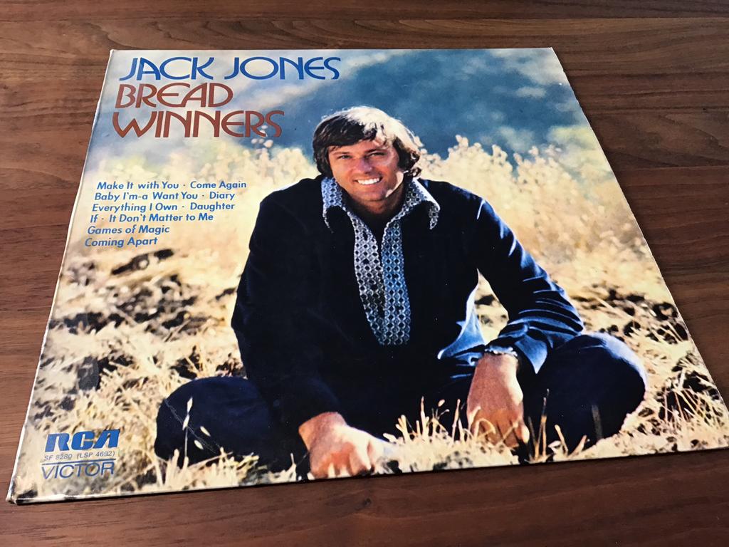 LP, JACK JONES, BREAD WINNERS, 1972, SF-8280, 1-11, Ophalen of Verzenden, Zo goed als nieuw, 12 inch