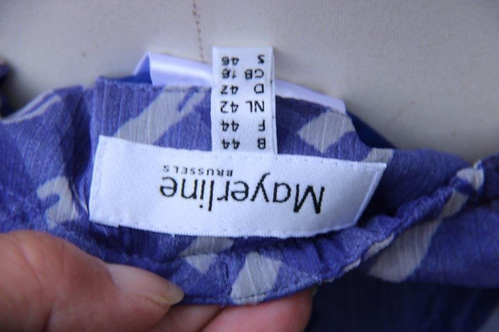 Rok blauw/ bruin Mayerline mt 42 Vaste prijs, Kleding | Dames, Mayerline, Blauw, Maat 42/44 (L), Ophalen of Verzenden