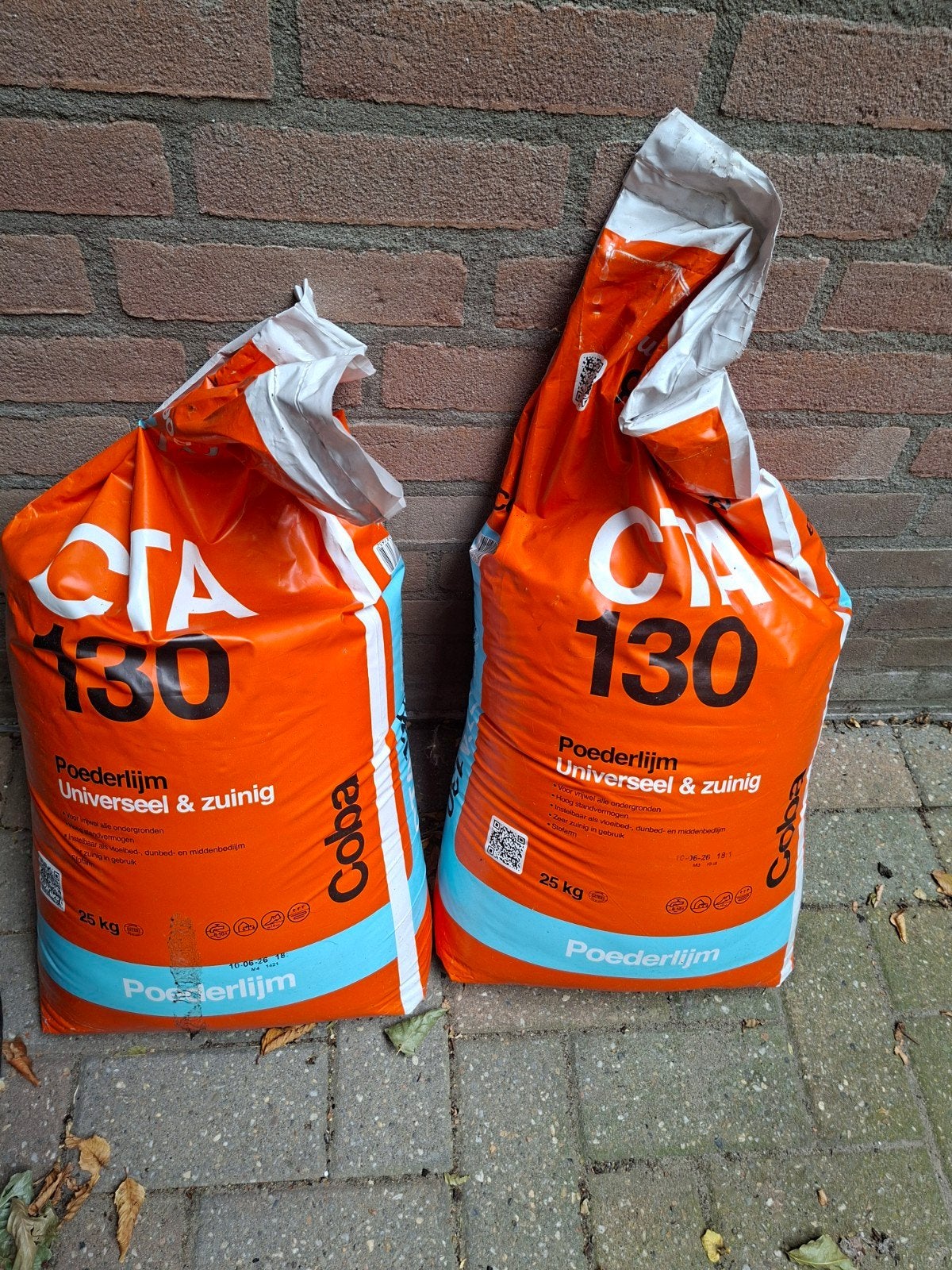 Coba CTA 130 Poederlijm - Universeel & Zuinig (25 kg), Ophalen, Nieuw