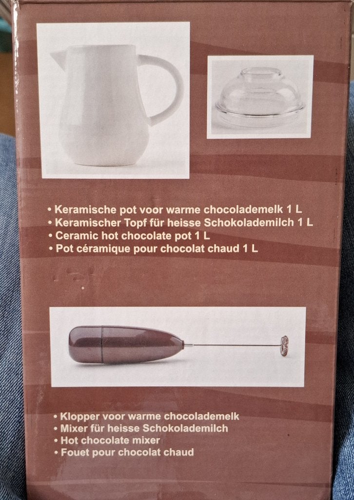 Chocolademelkmaker, Overige typen, Ophalen, Nieuw, Wit