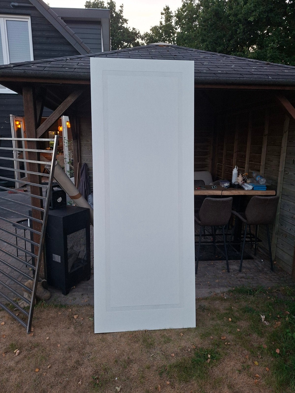 2x Witte volspaan binnendeur 880x2315, Ophalen, 80 tot 100 cm, Binnendeur, Zo goed als nieuw