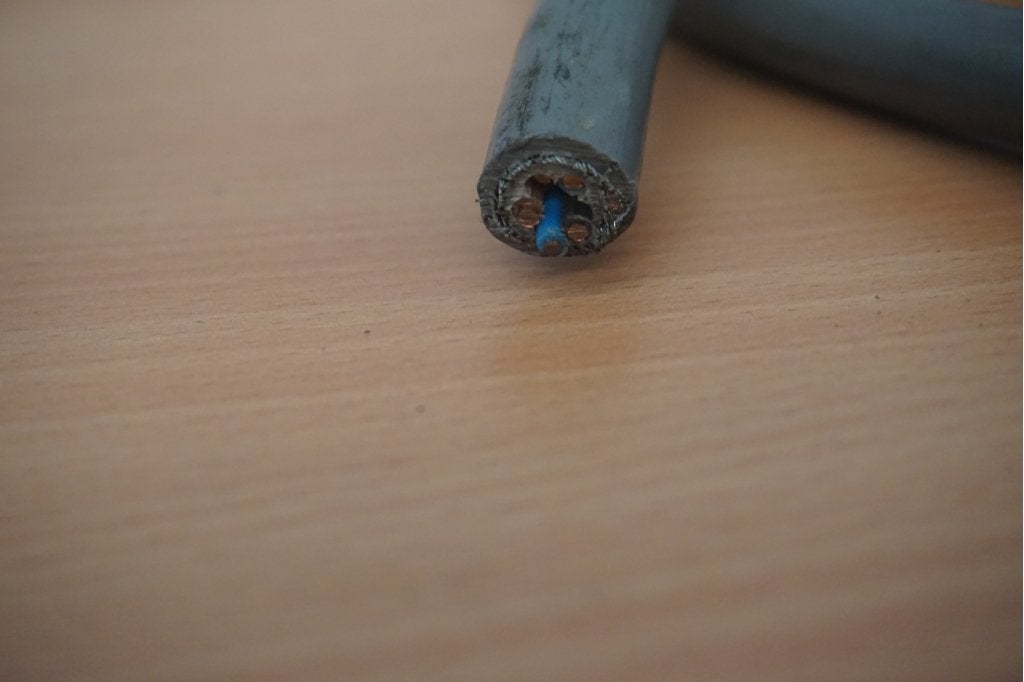 Krachtstroomkabel 5- fasig | meer dan 5 meter lang, Niet ingevuld, Gebruikt, Verzenden, Niet ingevuld