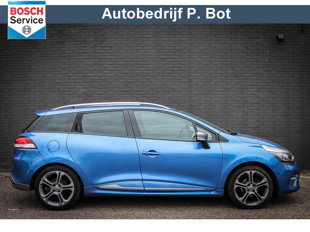 Renault Clio Estate 1.2 GT Net binnen - Nu al te bezichtigen, Stof, 4 cilinders, Blauw, 49 €/maand