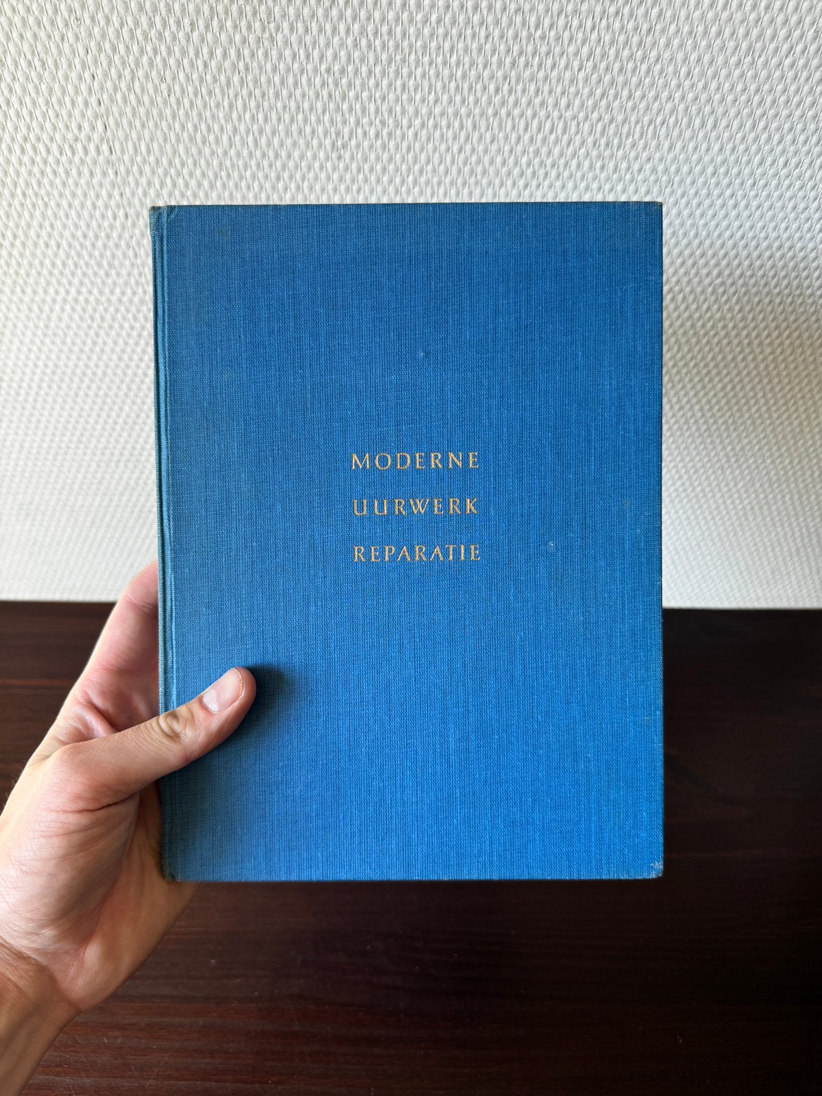 Boek Moderne Uurwerk Reparatie, H. Jendritzki, 1955, Ophalen of Verzenden