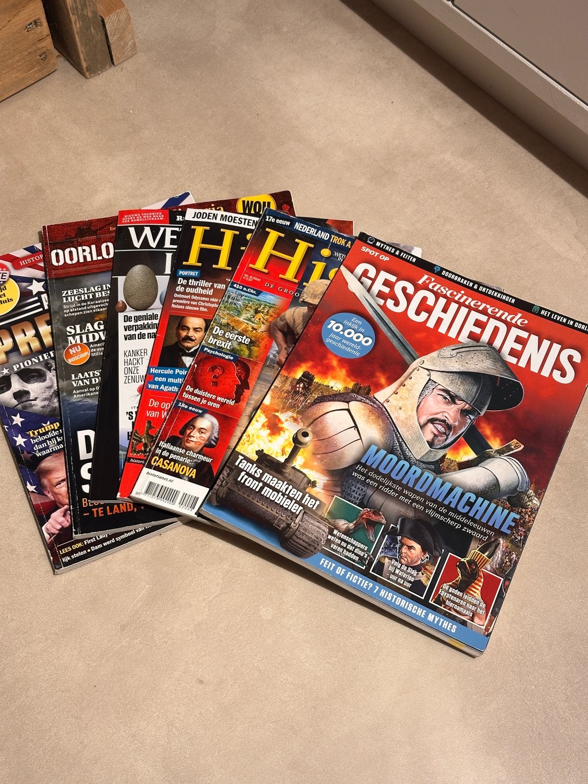 Diverse Historia en Wetenschap in Beeld magazines, Ophalen of Verzenden, Gelezen, Overige typen