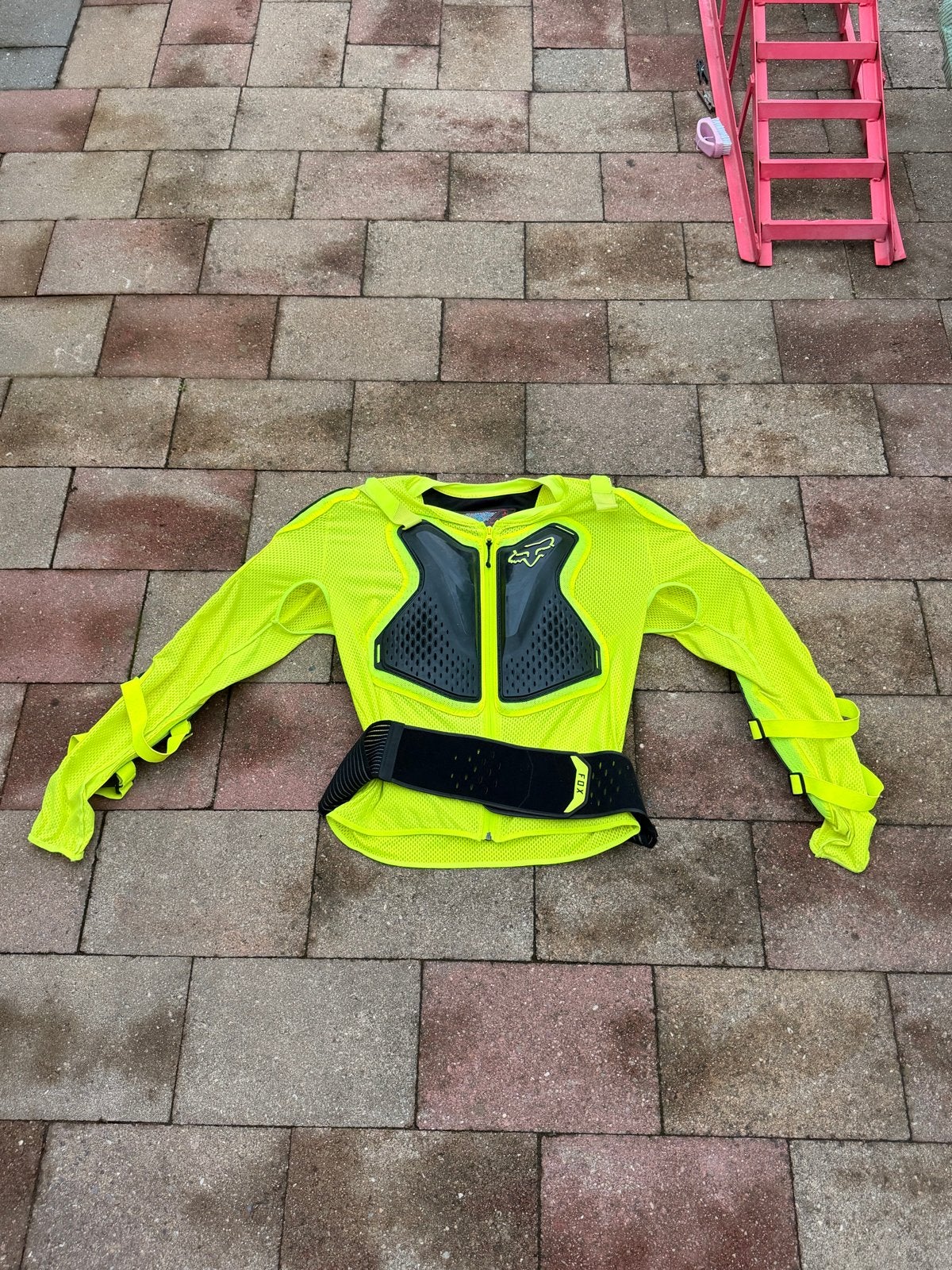 Fox Titan Sport Jacket - Maat XXL, Geel, Overige typen, Overige maten, Ophalen of Verzenden
