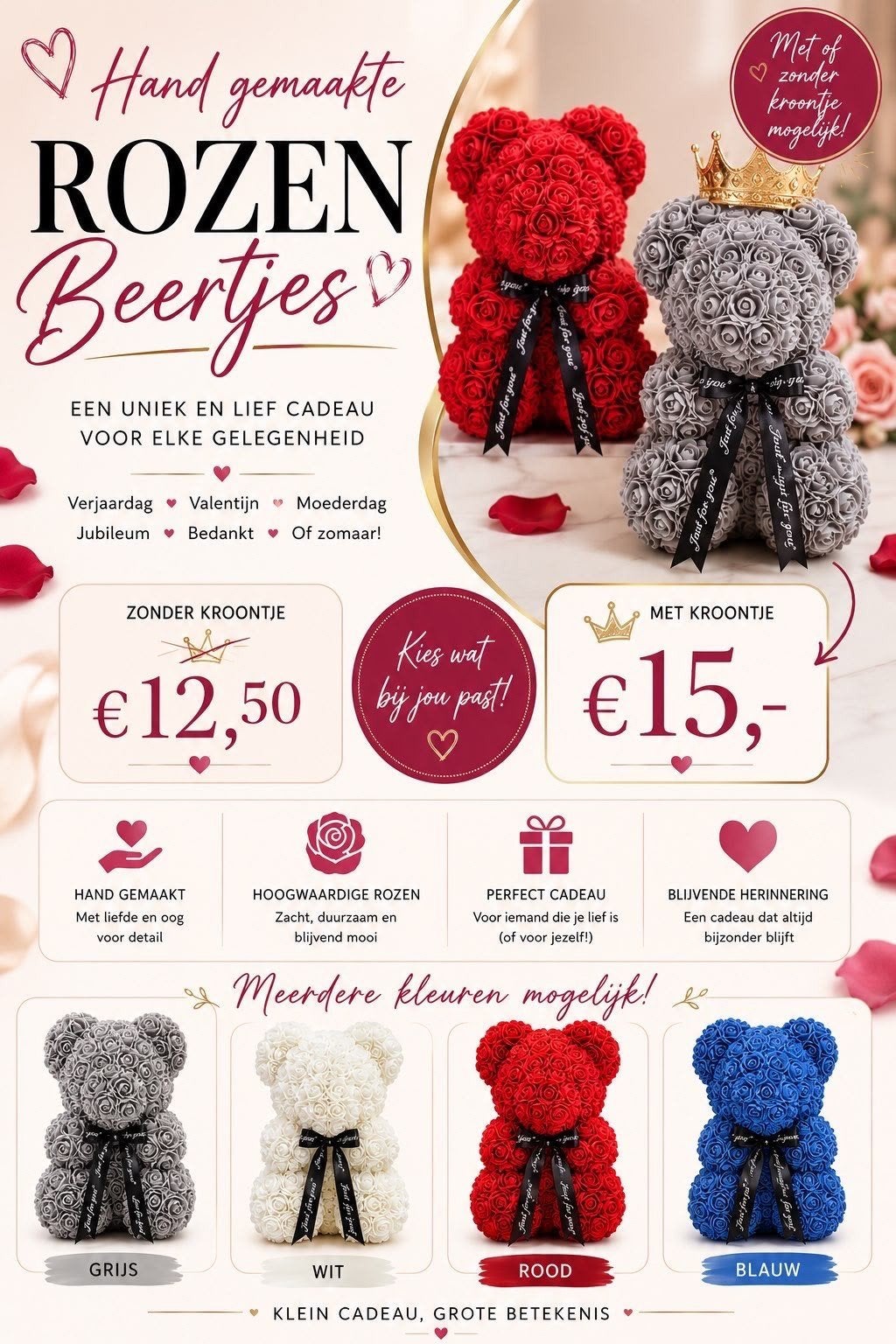 leuke kado beertjes, Ophalen, Nieuw