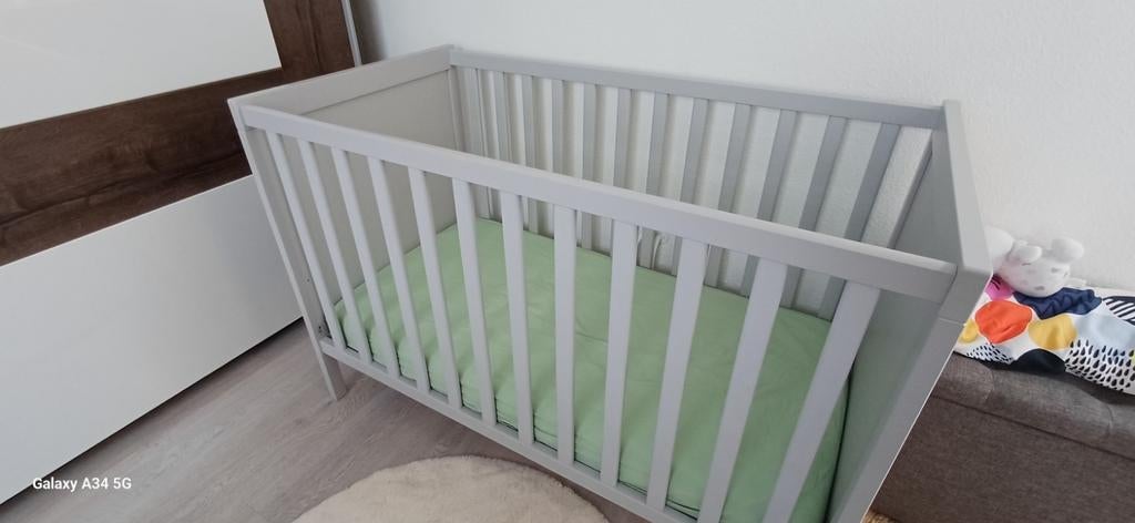 Ikea ledikant 60x140 cm - Gebruikt, Ophalen of Verzenden, Zo goed als nieuw, Ledikant