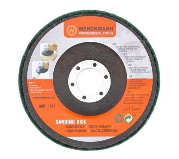 Werckmann schuurschijven 125 mm, Ophalen of Verzenden