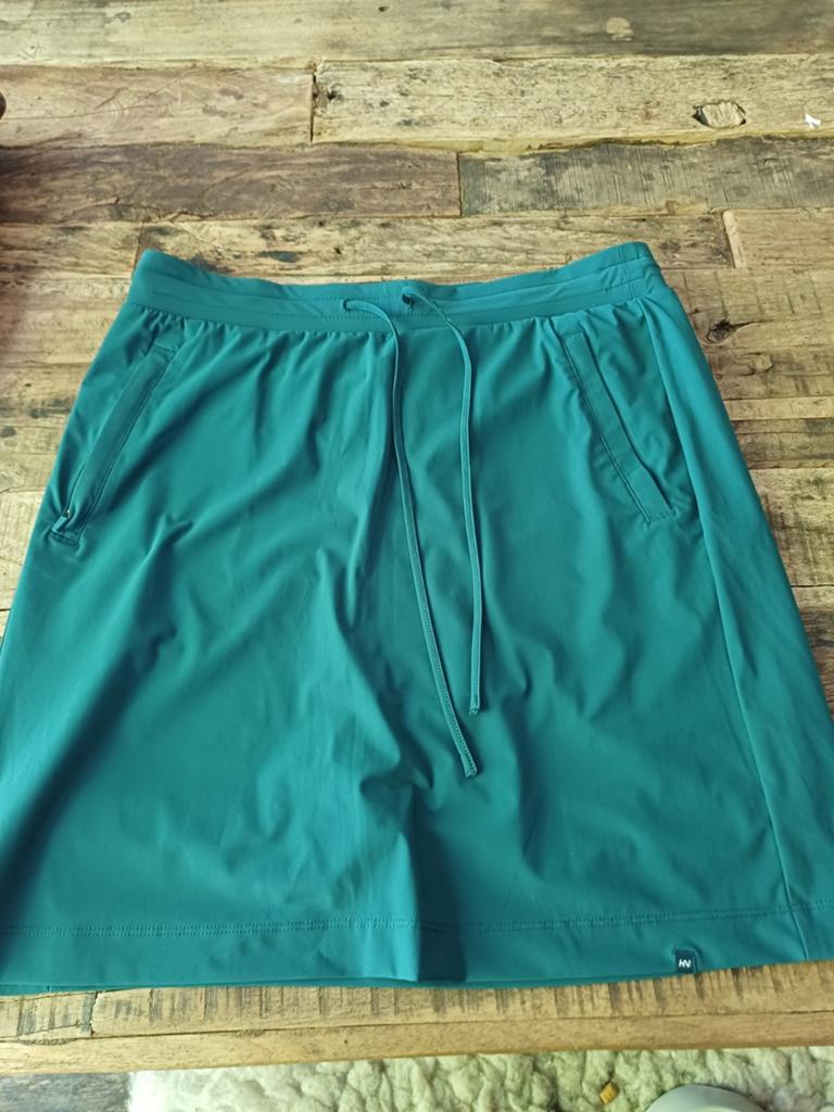 Human Nature Groene Travelstof Korte Broek Rokje Maat L, Maat 42/44 (L), Ophalen of Verzenden, Zo goed als nieuw, Human Nature