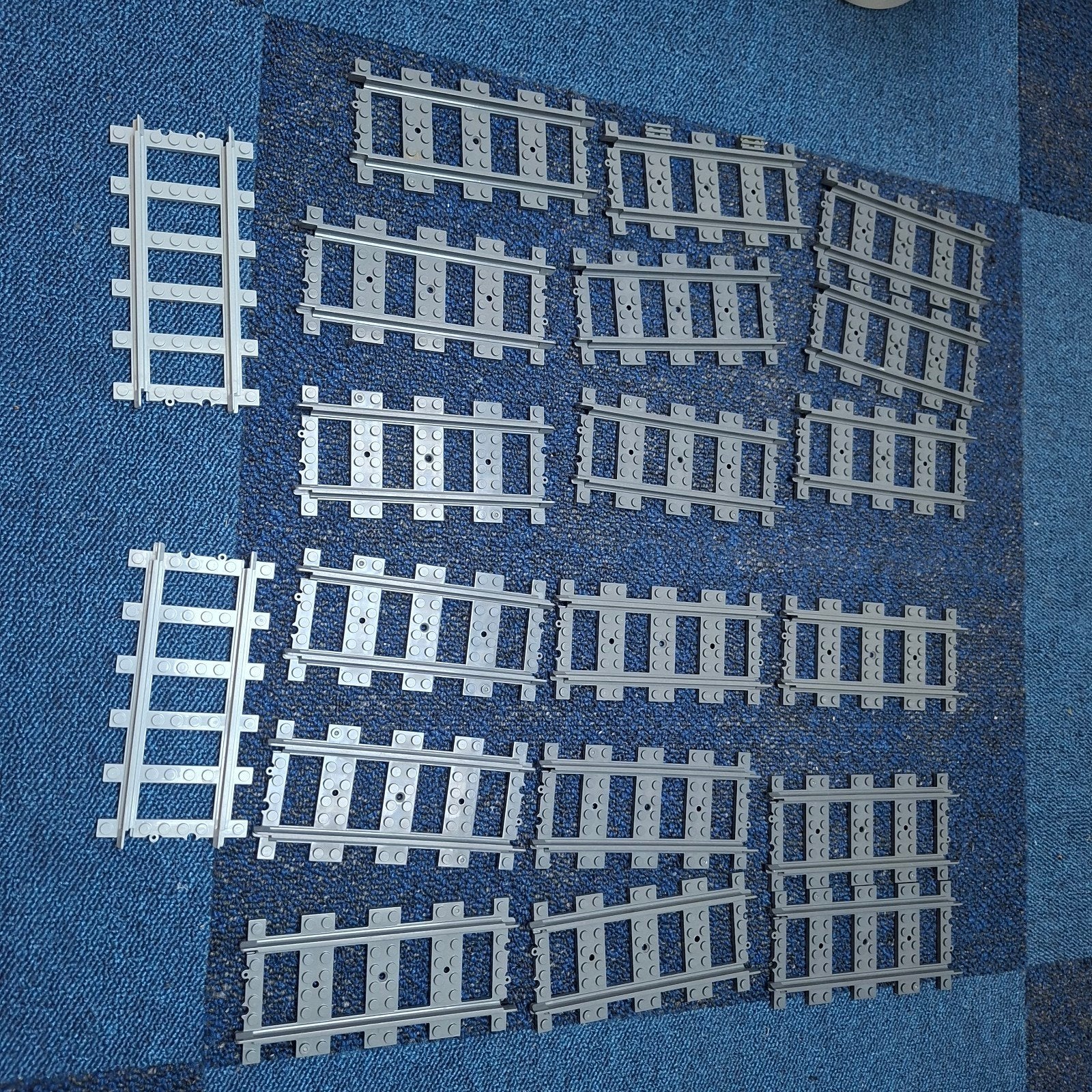 lego trein rails, Ophalen