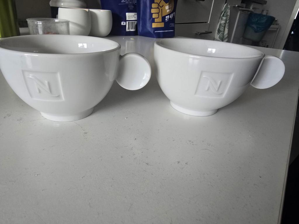 Nespresso lungo cups, Ophalen, Overige stijlen, Kop(pen) en/of Schotel(s), Glas