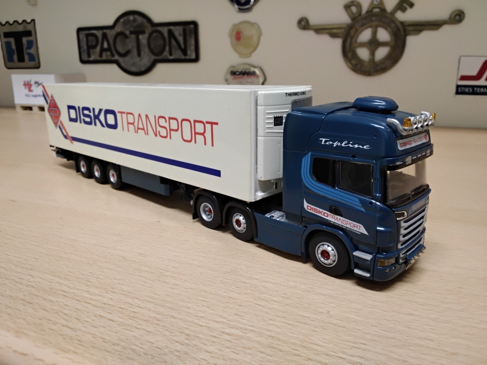 Tekno Scania, Ophalen of Verzenden, Zo goed als nieuw, Bus of Vrachtwagen, Tekno