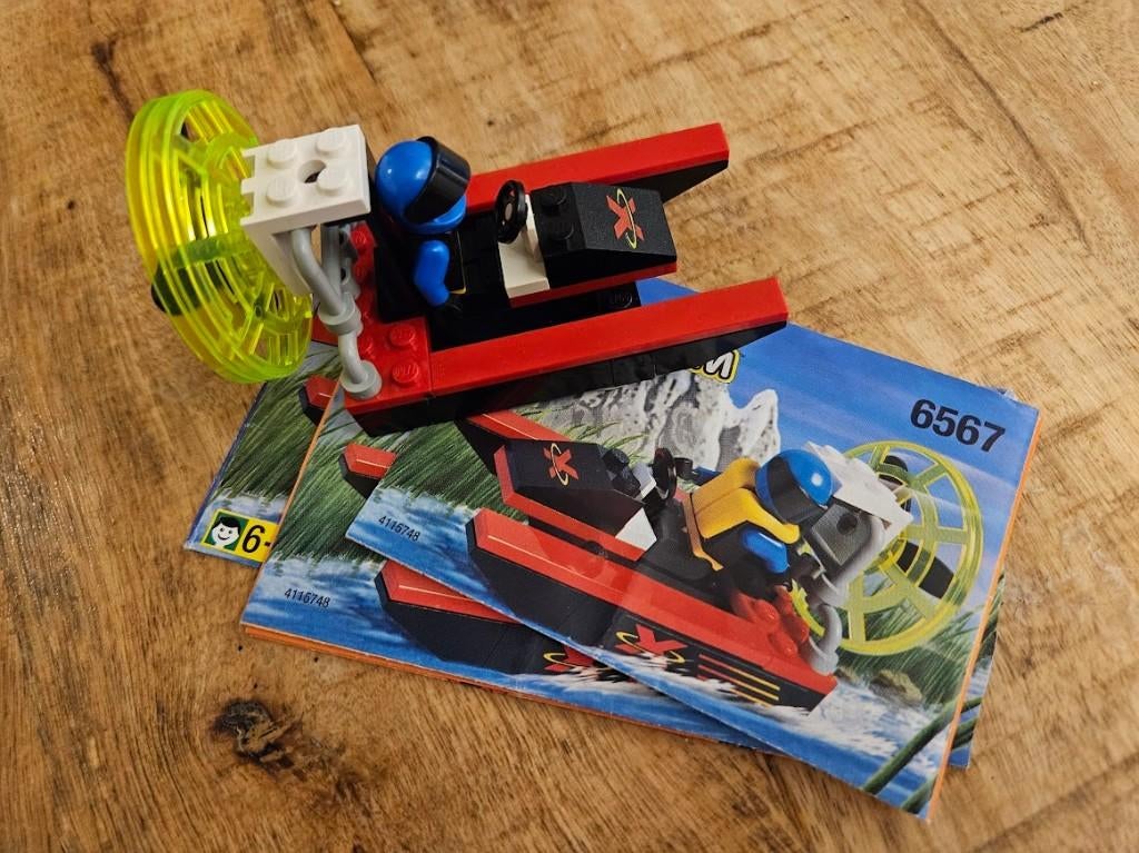 lego nr 6567 Speed Splasher Hovercraft, Ophalen of Verzenden, Gebruikt, Compleet, Lego