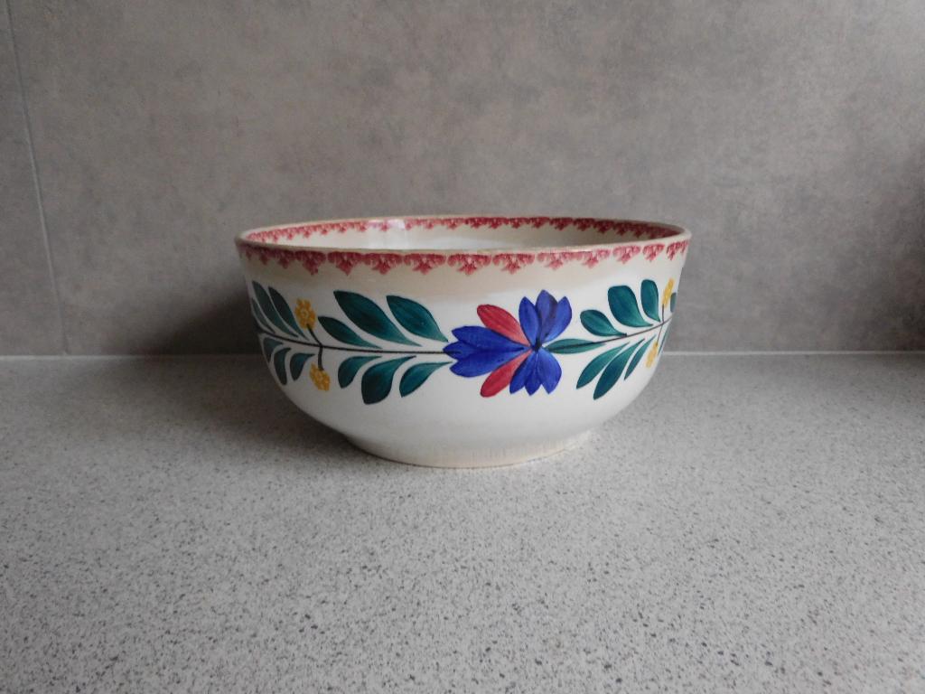 Schaal 20x9,5 cm. Boerenbont Sociètè Cèramique Maestricht, Antiek en Kunst, Ophalen of Verzenden