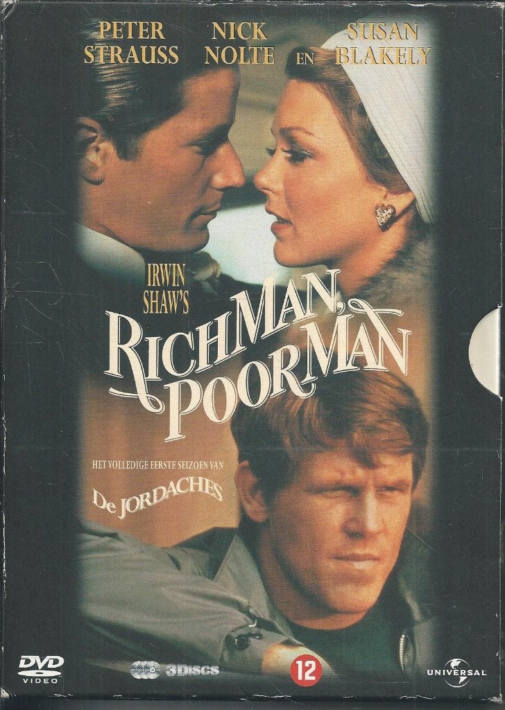 De jordaches, rich man, poor man ( 3 dvd's ), Seizoen 1, Ophalen of Verzenden, Actie en Avontuur, Nieuw in verpakking