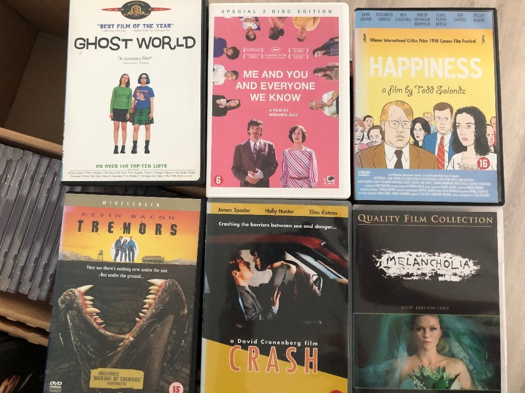 happiness, tremors, you me and everyone we know, melancholia, Cd's en Dvd's, Dvd's | Filmhuis, Alle leeftijden, Ophalen of Verzenden