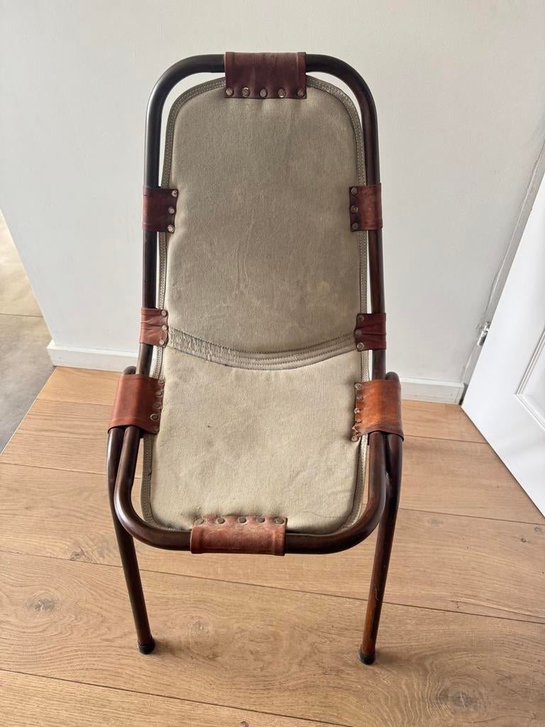 Vintage Bauhaus Industriële Stoel - Charlotte Perriand Stijl, Ophalen