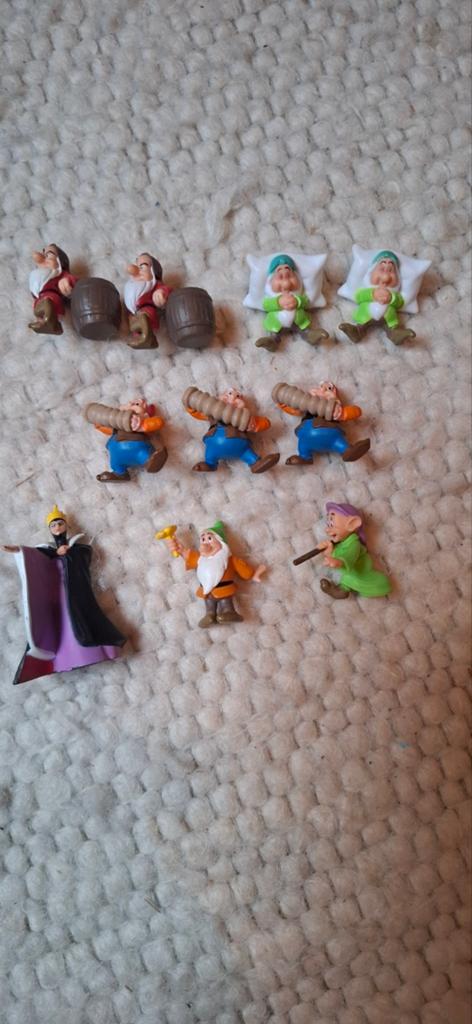 10 leuke speelfiguren uit de serie "SNEEUWITJE", Ophalen of Verzenden, Overige typen