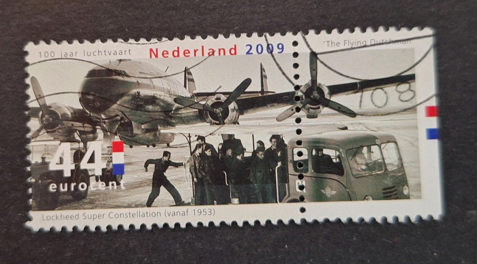2009 NEDERLAND  - 100 jaar luchtvaart, Ophalen of Verzenden, Na 1940, Gestempeld