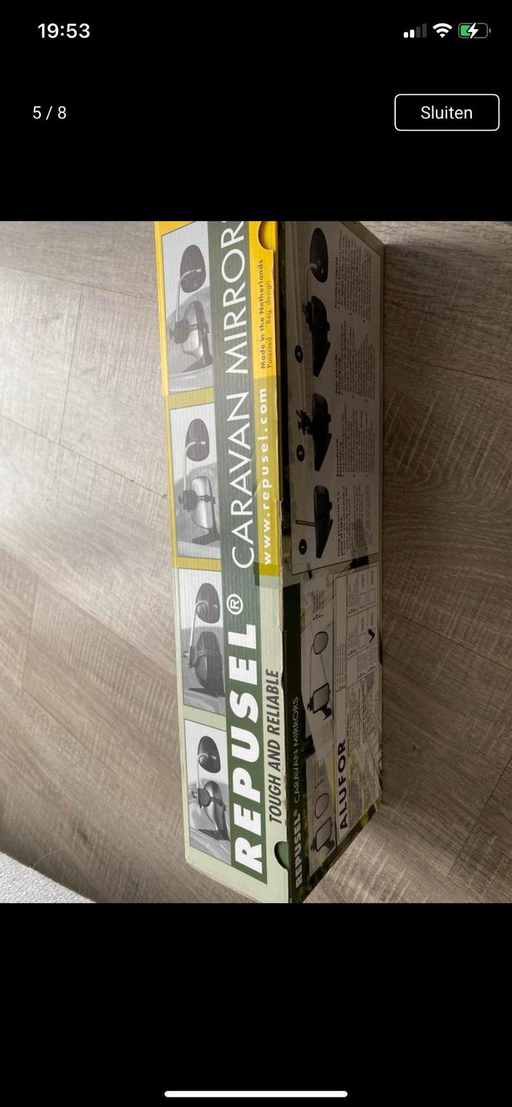 Nieuwe caravanspiegels, Ophalen of Verzenden, Zo goed als nieuw