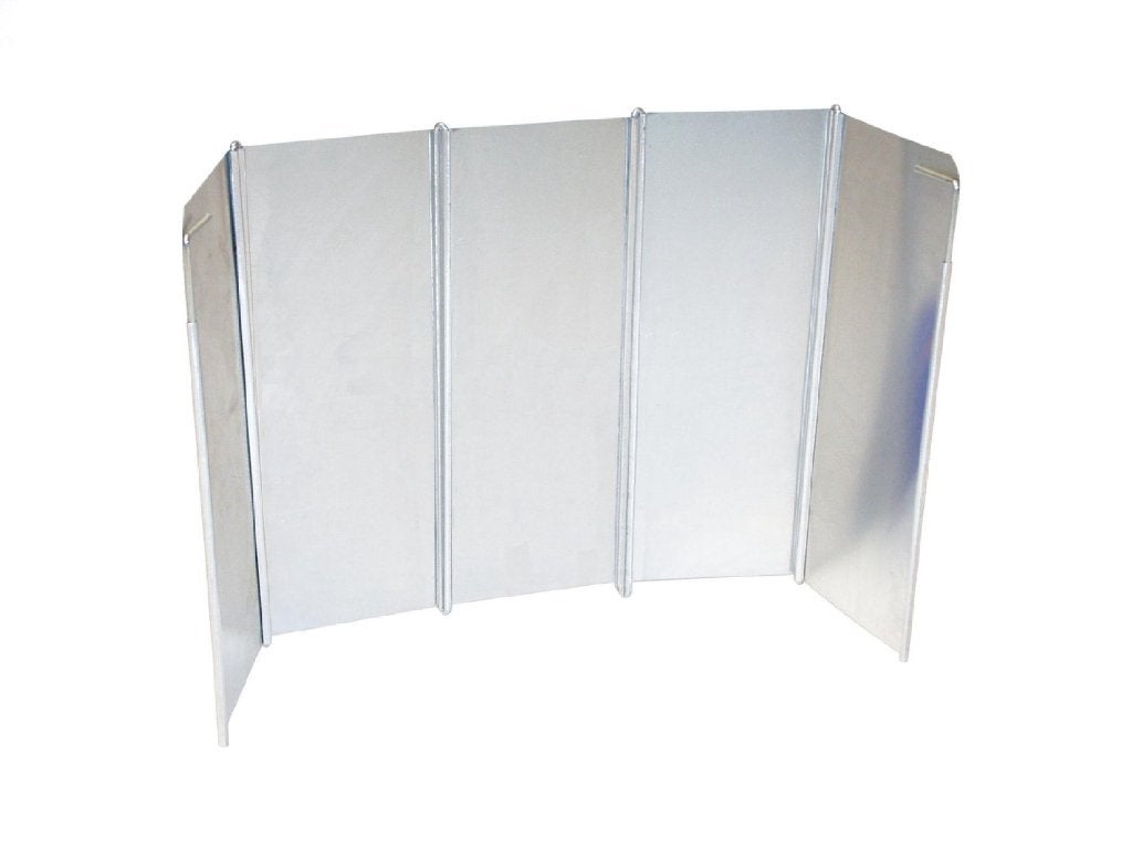 Bo-Camp kookwindscherm aluminium 25 x 48 cm, Ophalen, Zo goed als nieuw